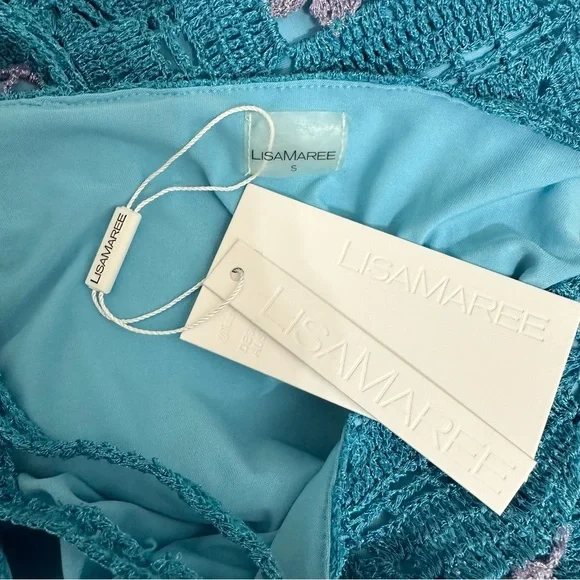 Lisa Maree You Are Now Midi Skirt in Turquoise - Picture 6 of 13